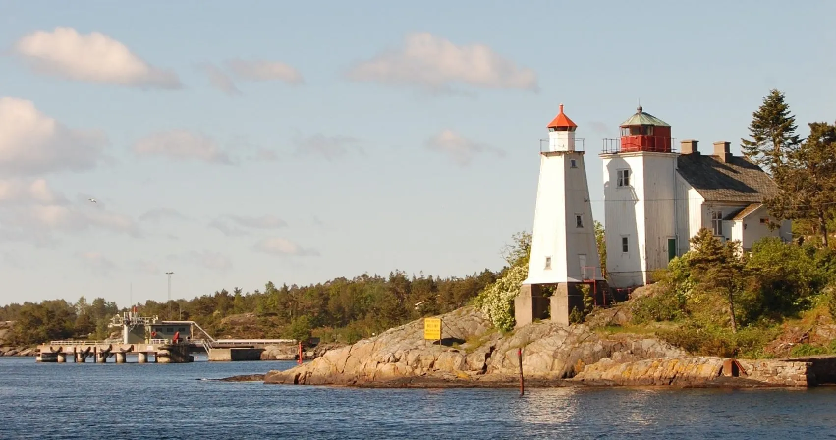 The Torungen lighthouses off the coast of Arendal